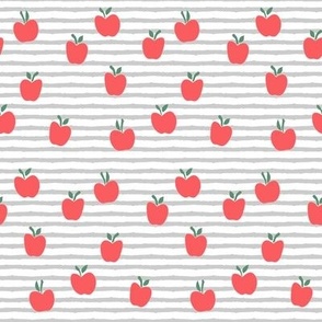 apple picking - grey stripes
