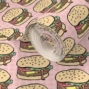 Burgers in Pink Dots