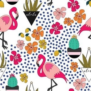 Tropical-Summer-Flamingos-Lemons-Hibiscus-Cactus