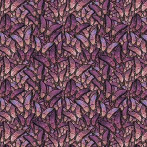 butterfly kaleidoscope - purple dancers