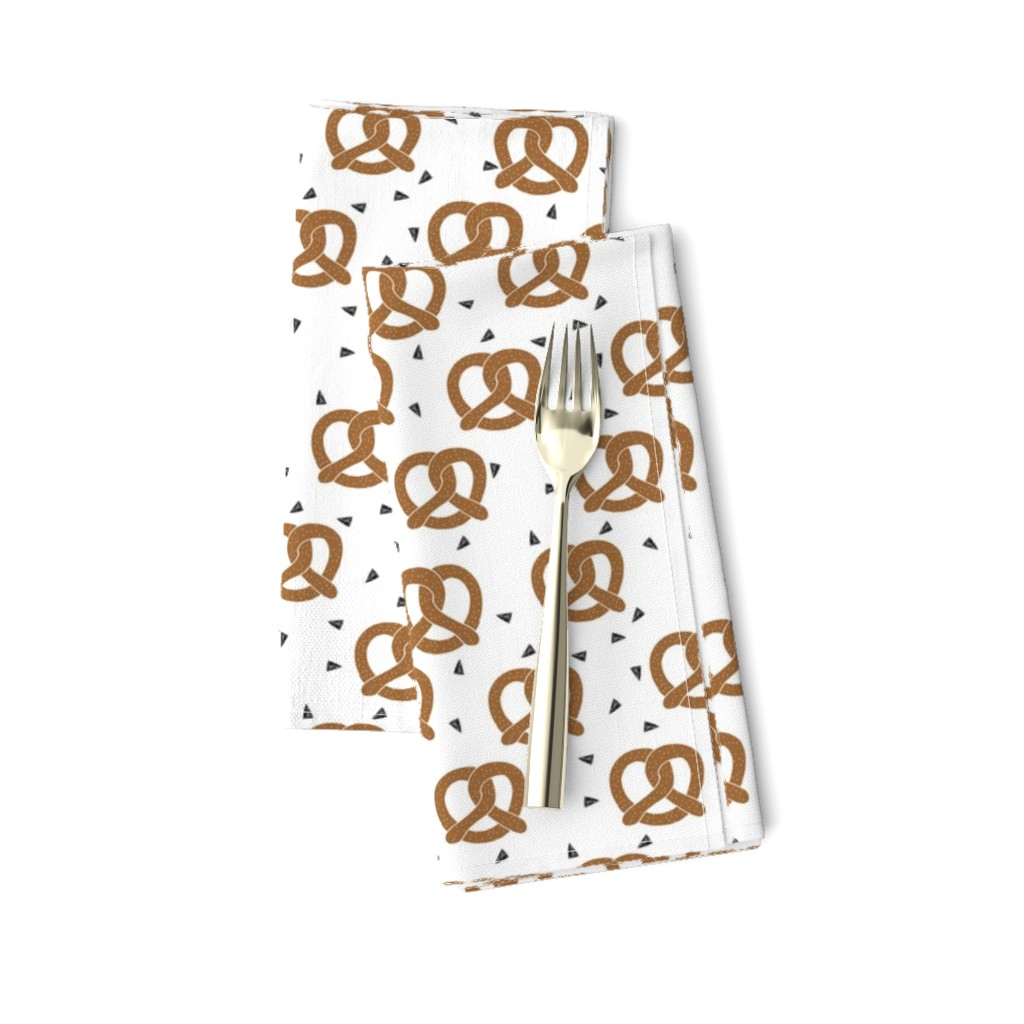 pretzel fabric // brown food bread foods kitchen kids summer funny