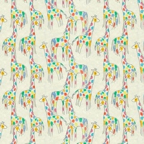 Custom Rainbow Giraffes