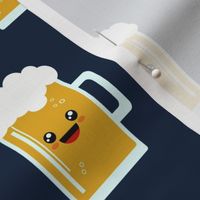 Kawaii Frosty Beer Mug - Blue