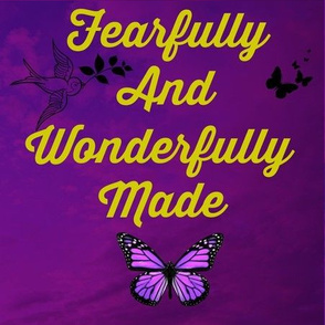 Fearfully  and wonderfully 