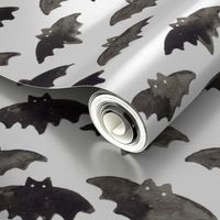 Watercolor Bats (Medium)