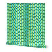 Mosaic Squares Teal Lime 600L