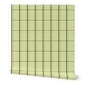 Notebook Paper Plaid Yellow