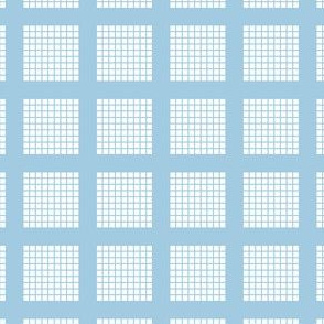 Grid of Grids - Light Blue