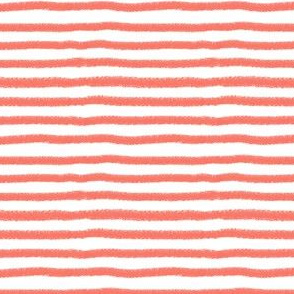 Living Coral Stripe by Angel Gerardo