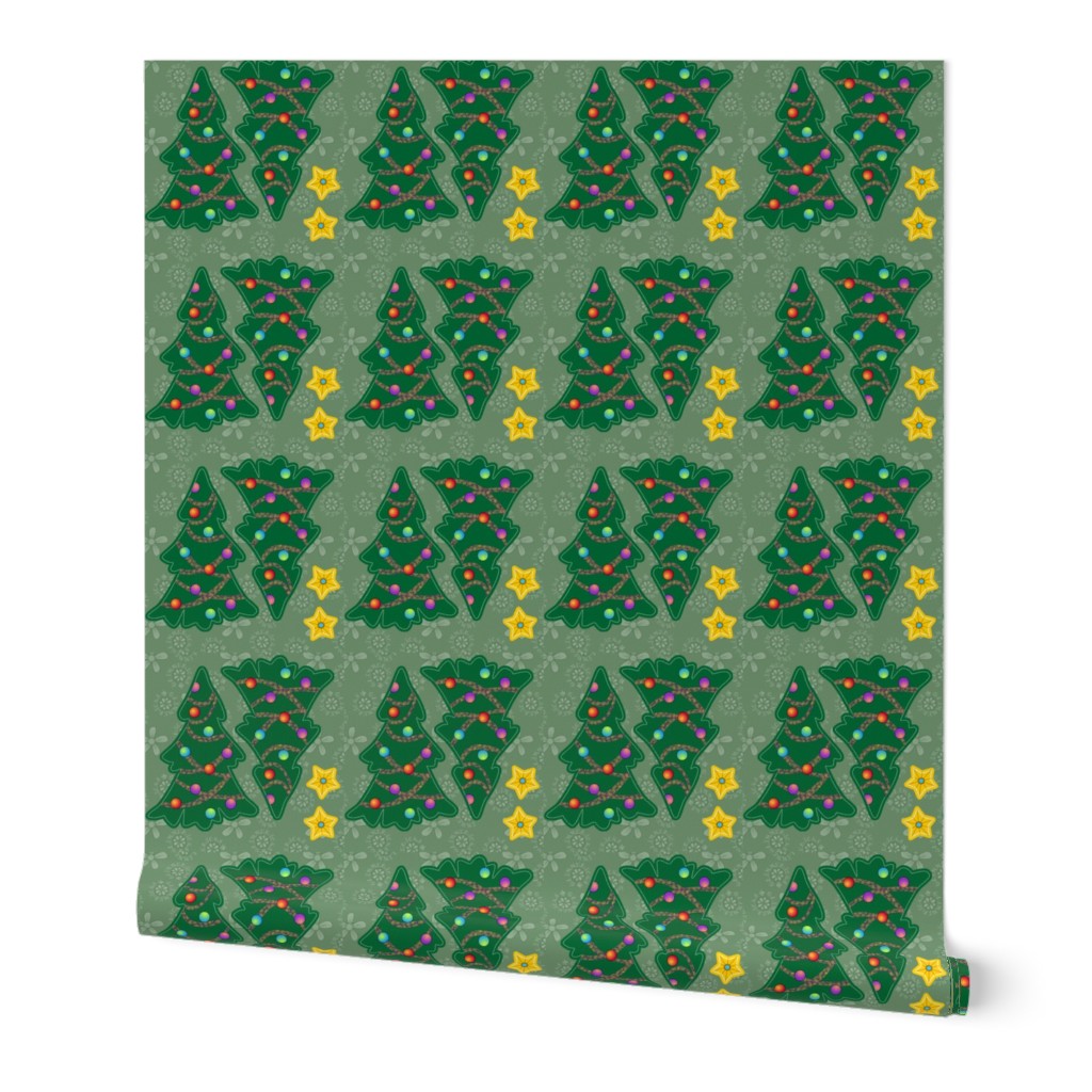 ©2011 Tiny Christmas Trees (4 per swatch)