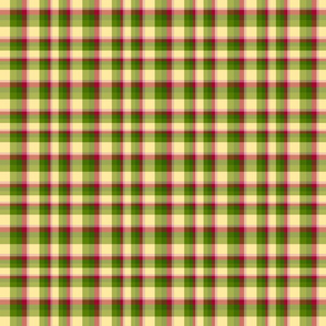 okra_onion_oregano_plaid_tea_towel