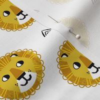 lion fabric // nursery baby lion design safari baby andrea lauren fabric - white