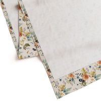 8" Western Autumn / More Florals / Ivory