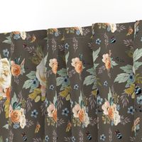 8" Western Autumn / More Florals / Taupe