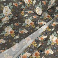 8" Western Autumn / More Florals / Taupe