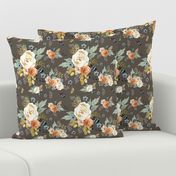 8" Western Autumn / More Florals / Taupe