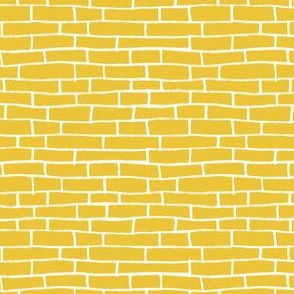 Brick Road - Yellow and white