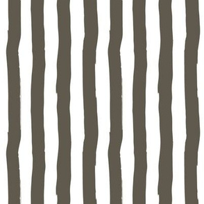 8" Western Autumn /  Taupe Stripes / Vertical