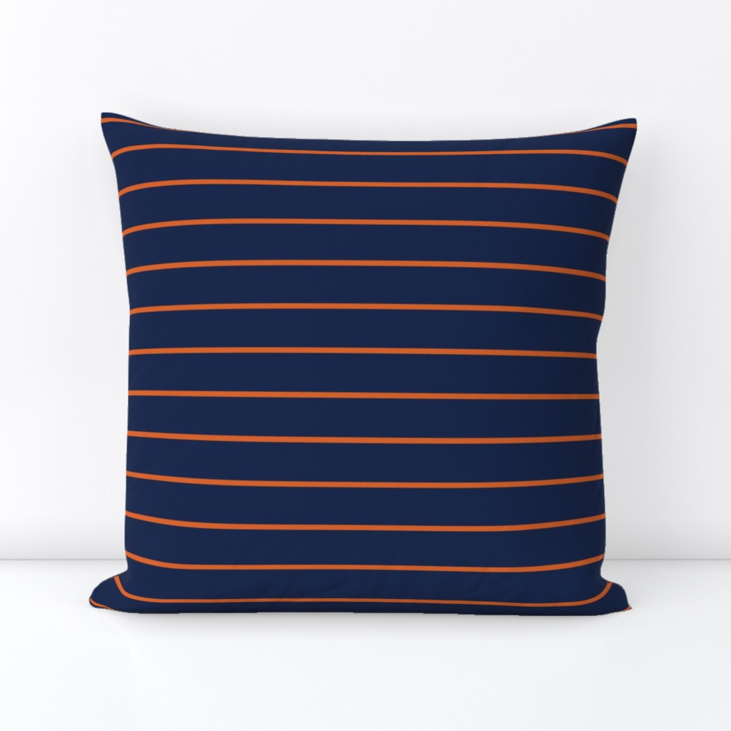 Blue and Orange Stripes