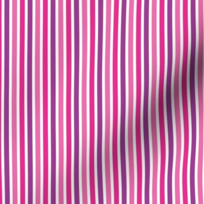 Gymnast Stripe Purple / bright stripe fabric