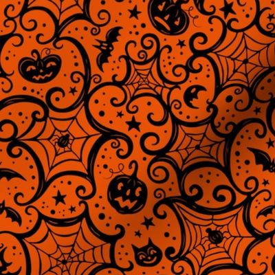 Spooky_Cobwebs_Black_on_Orange