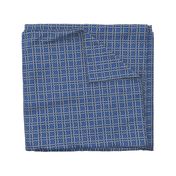 squiggle plaid - blue