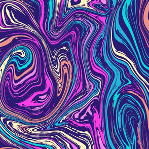 Purplicious swirls