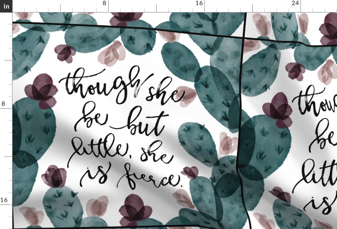 6 loveys: though she be but little, she is fierce // spruce autumn cactus