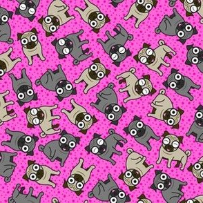 Pug-a-Dot (Pink Small)