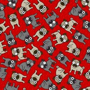 Pug-a-Dot (Small Red)