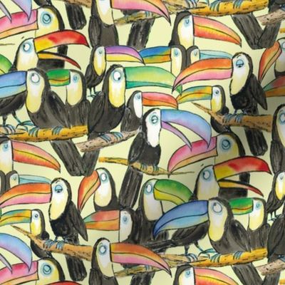 Toucan Party Yellow Small