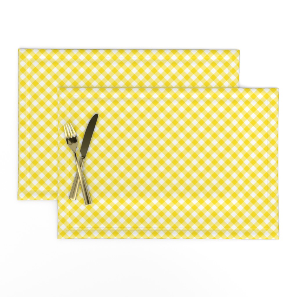 Yellow Gingham