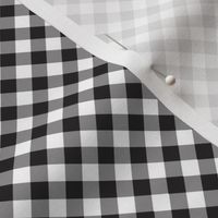 Gingham Black