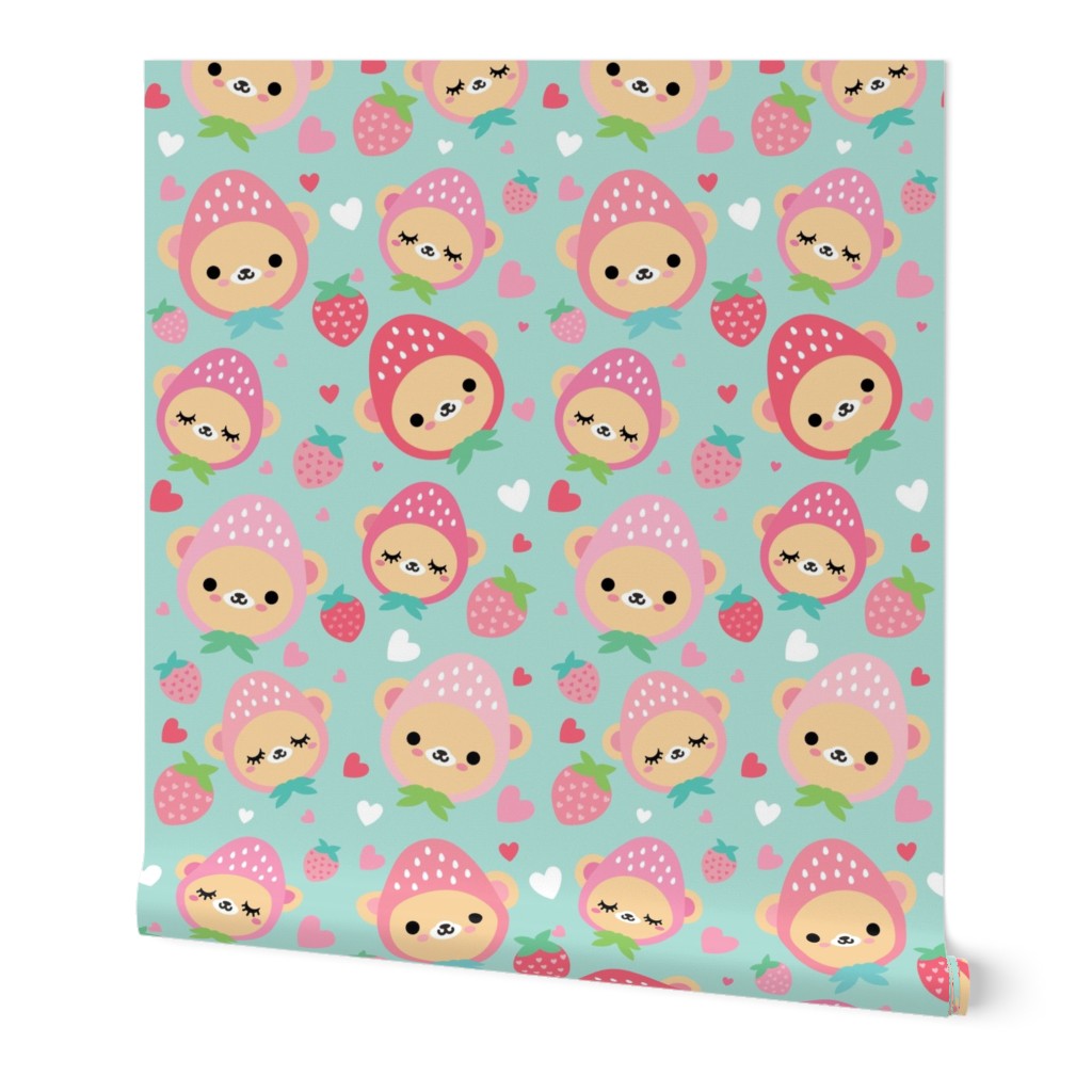 Cute Strawbeary Print