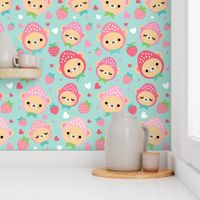 Cute Strawbeary Print