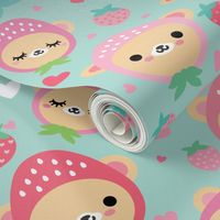 Cute Strawbeary Print