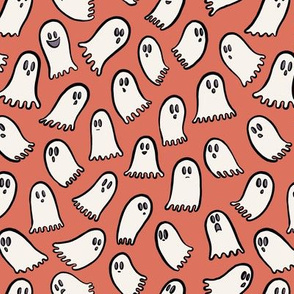 Retro Halloween Candy Ghosts