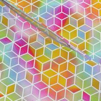 Hexagons - Rainbow 2