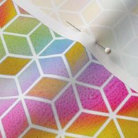 Hexagons - Rainbow 2