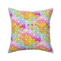 Hexagons - Rainbow 2