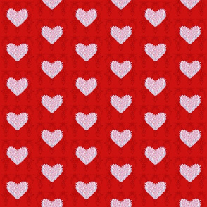 Small Red Hearts 