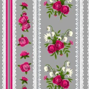 Small Rose Ticking 2