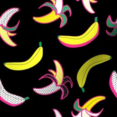 8" Going Bananas - Black
