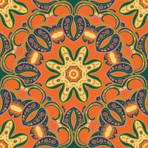 Ethnic ornament mandala pattern