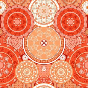 Ethnic ornament mandala