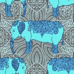 Elephant pattern