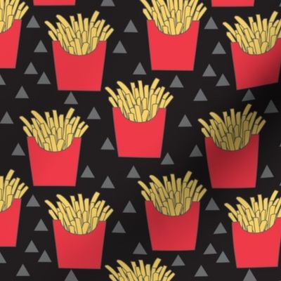 french-fries-with-red-box-on-black