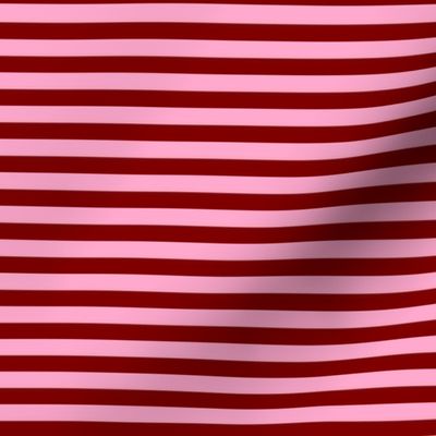 Stripe- Red and pink