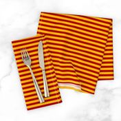 Stripe- Red and orange