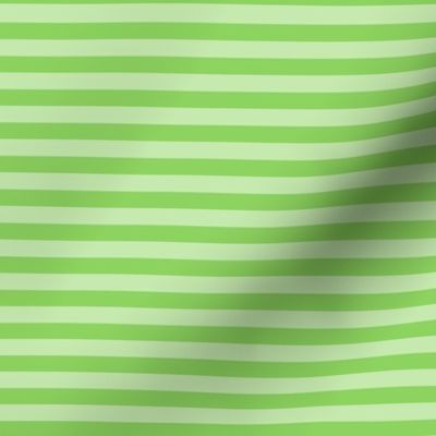 Stripe- Green on green